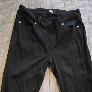 Paige Black Denim Pants